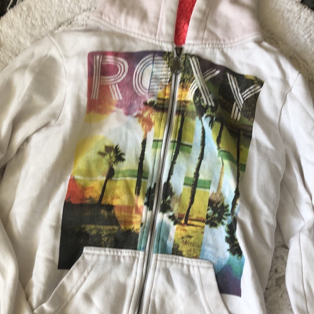Girls Roxy Zip Up - Picture 3 of 6